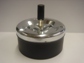 Black Spinner Ashtray Medium 11cm